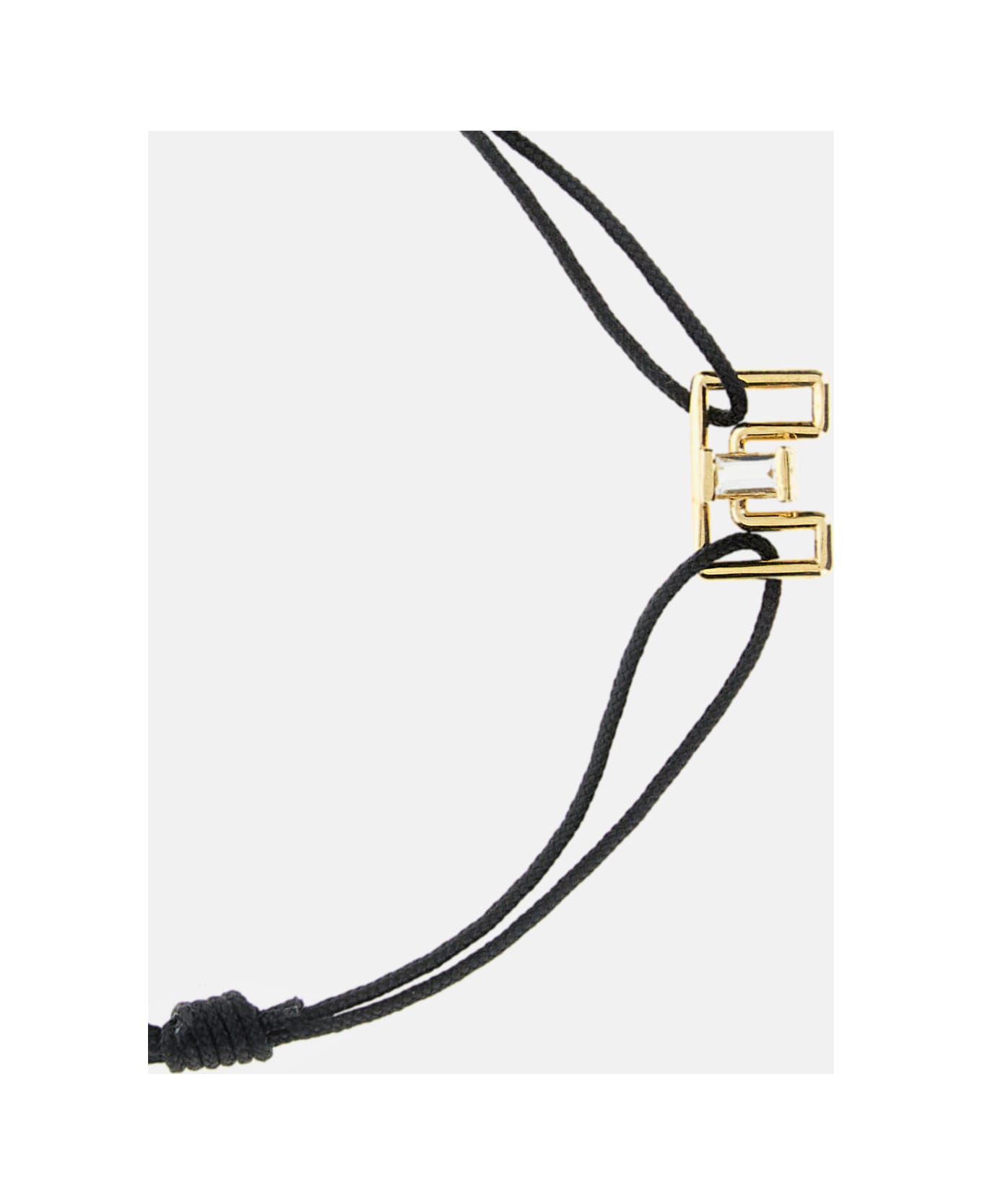 Aliita Letter E Bracelet - Black