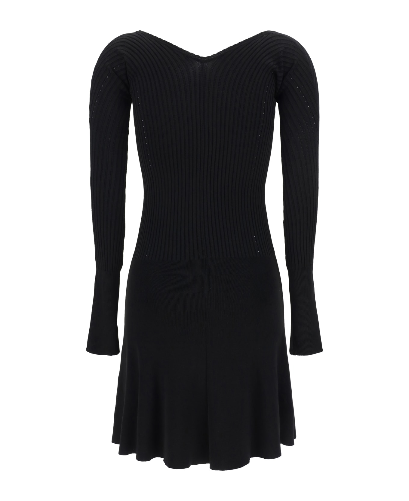Jacquemus Pralu Knit Mini-dress - Black