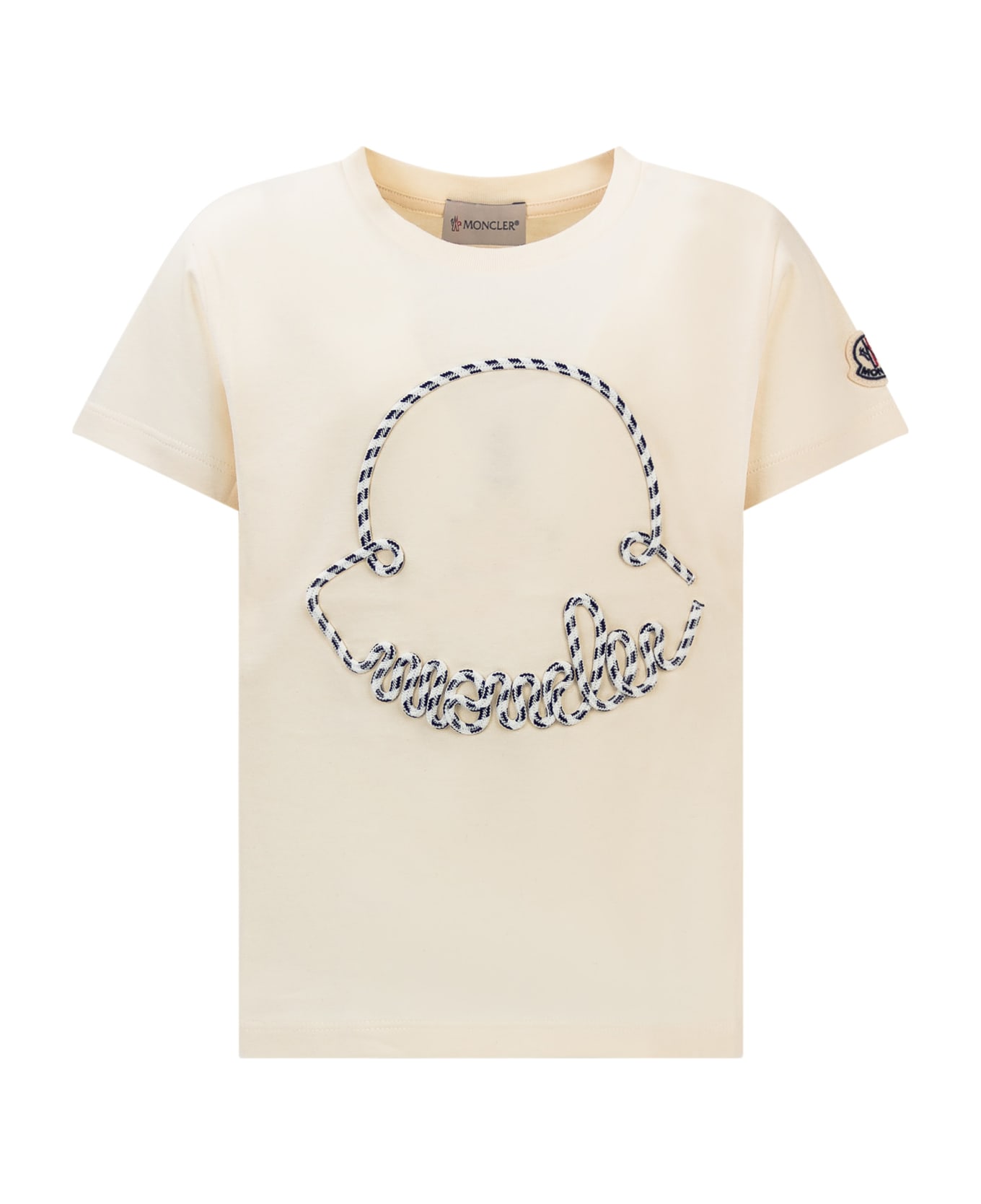 Moncler Logo T-shirt - BIANCO