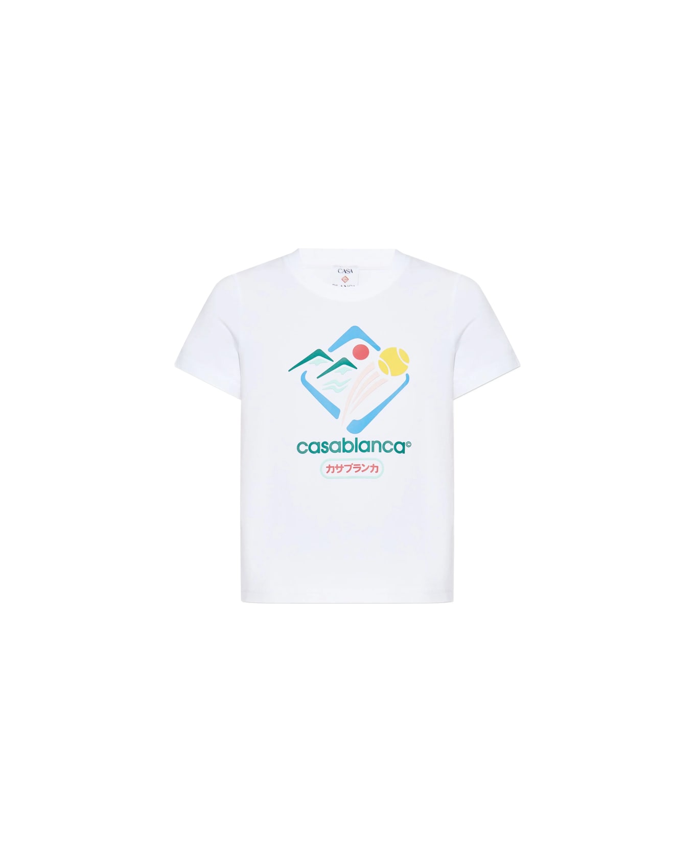 Casablanca T-shirt - WHITE