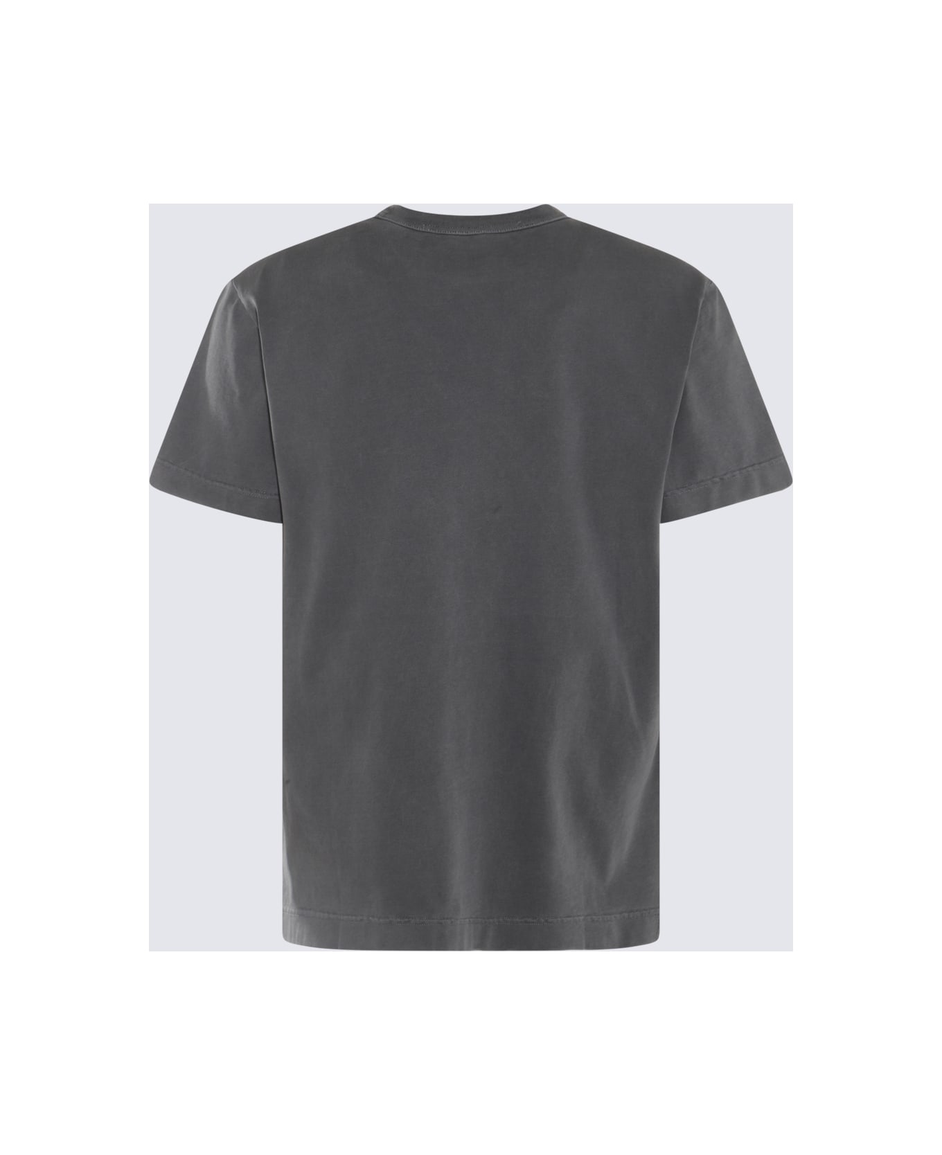 Alexander Wang Grey Cotton T-shirt - WASHEDBLACK