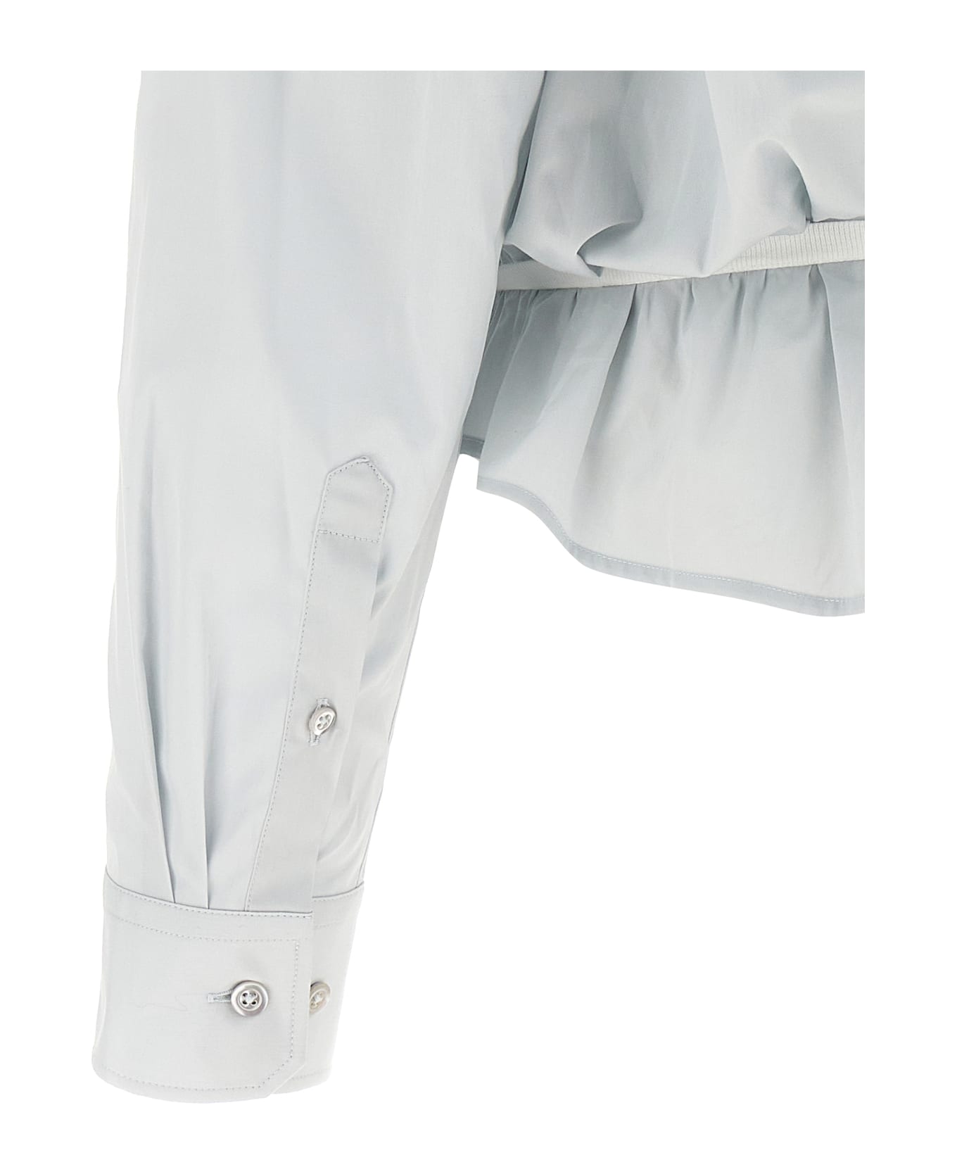 Maison Margiela Layered Shirt - Light Blue