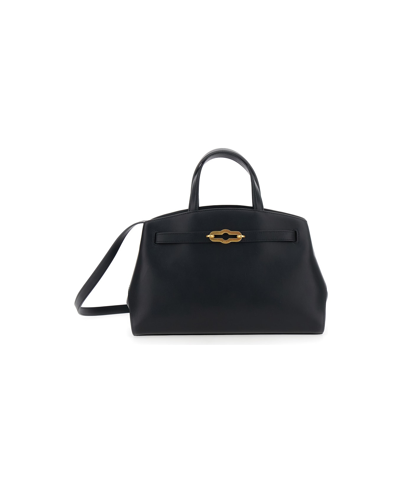 Mulberry Small Pimlico Tote High Gloss - BLACK