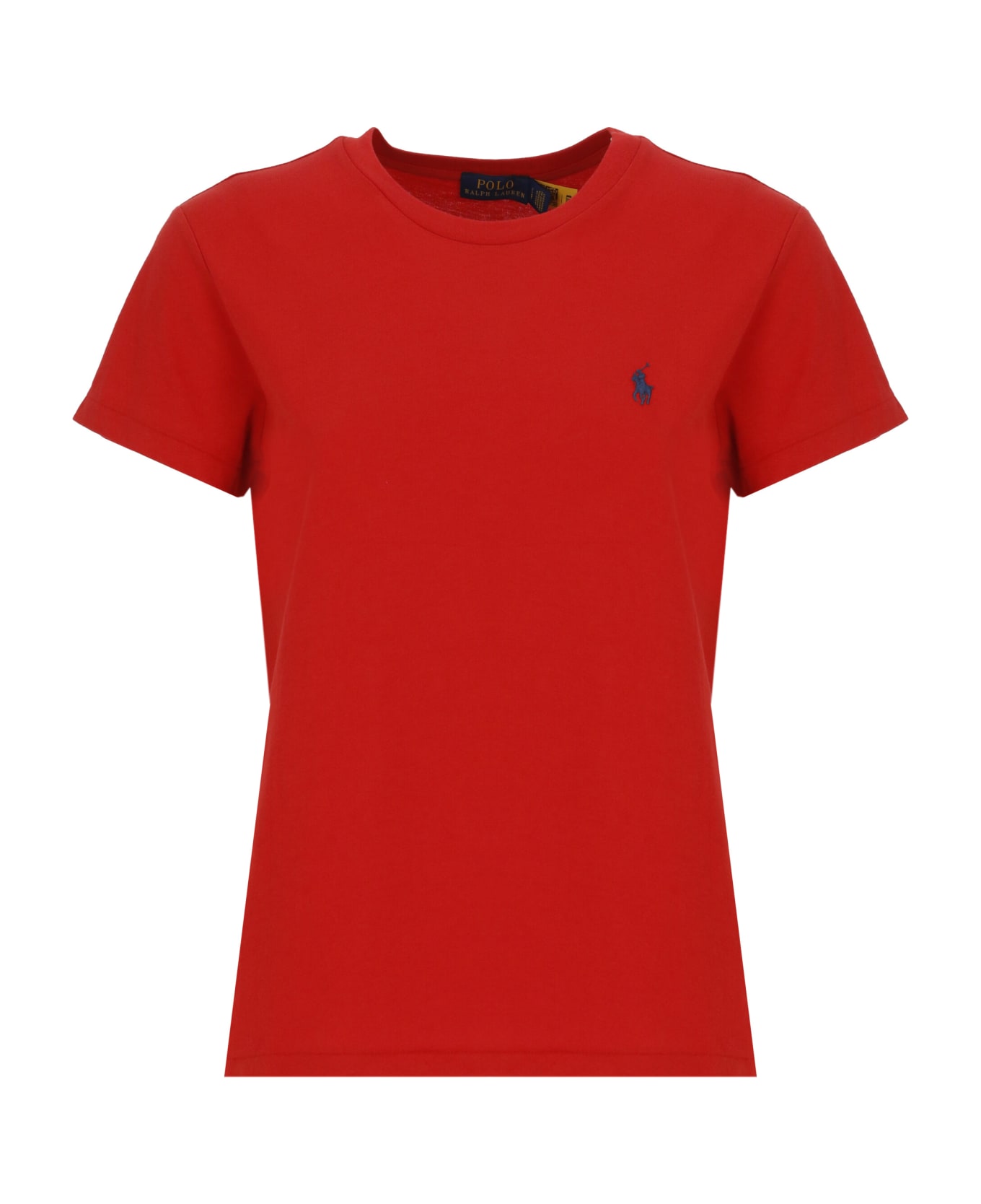 Ralph Lauren T-shirt With Pony - Faded Red Tシャツ
