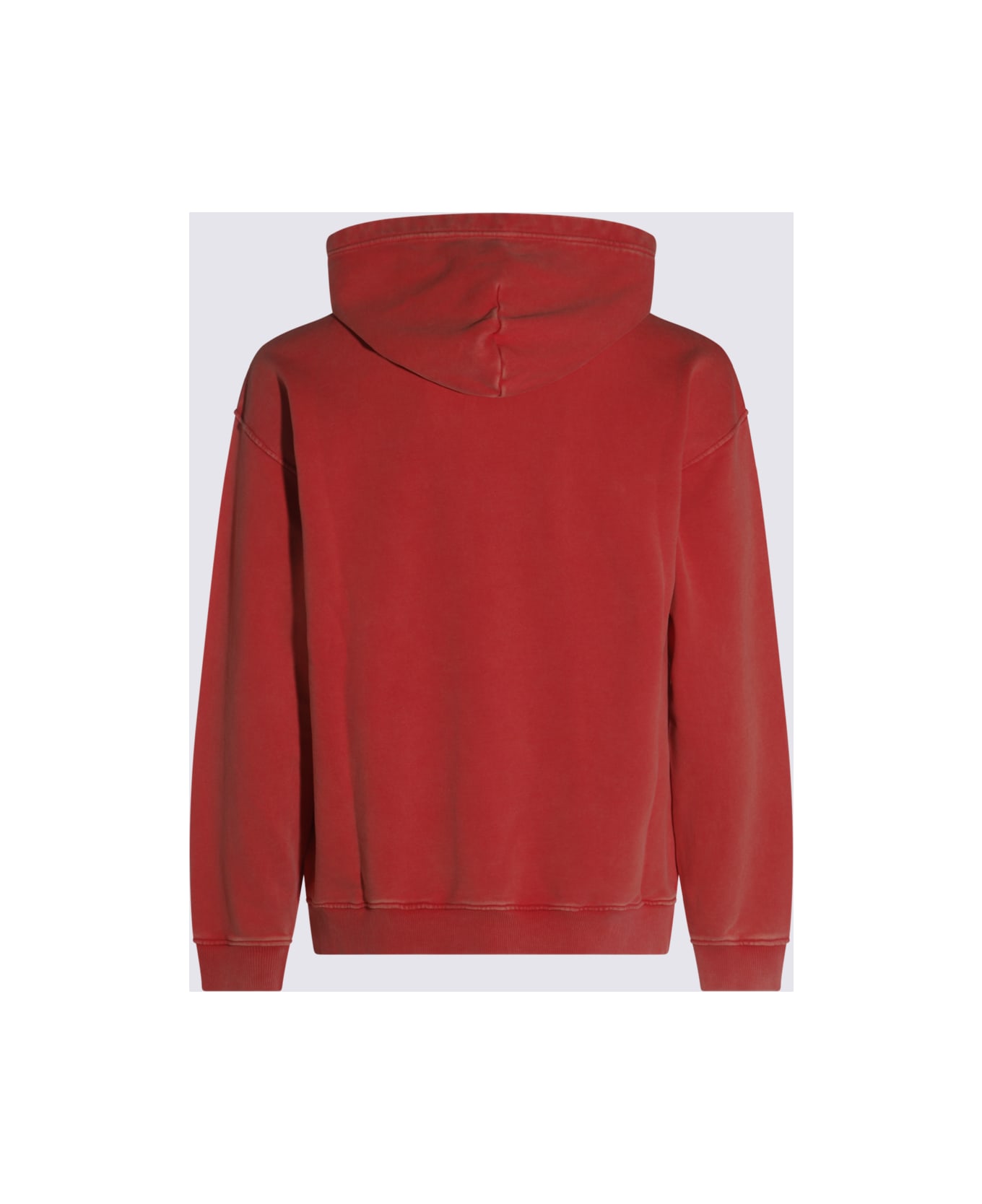 Diesel Red Cotton Sweatshirt - 42a