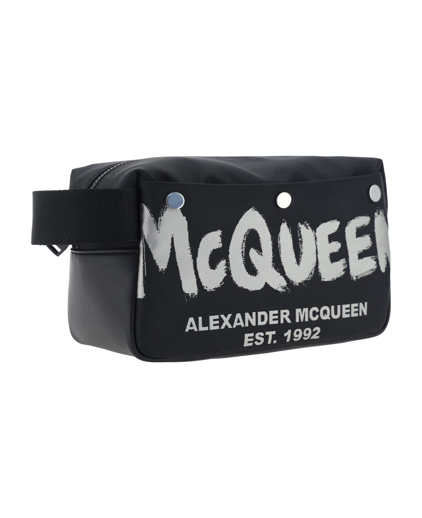 Alexander McQueen Beauty Case - Black/off White