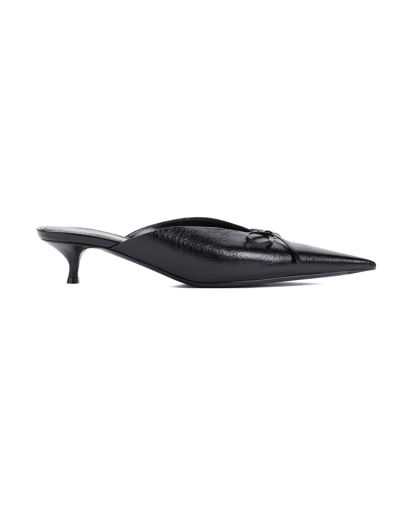 Balenciaga Knife Bow Arena L40 Mules - Black