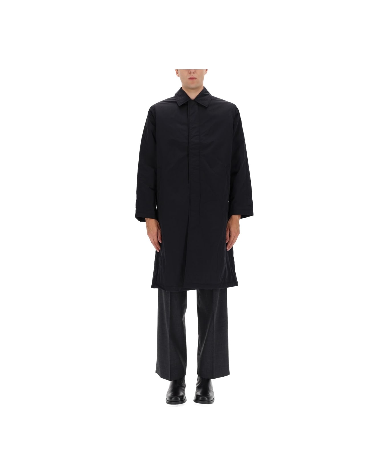 Sunflower "relaxed" Coat - BLACK