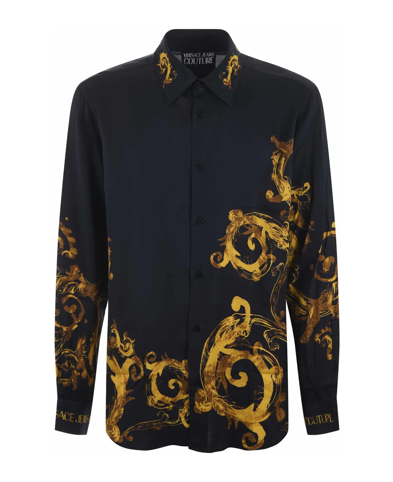 Versace Jeans Couture Baroque Shirt - Nero/oro シャツ