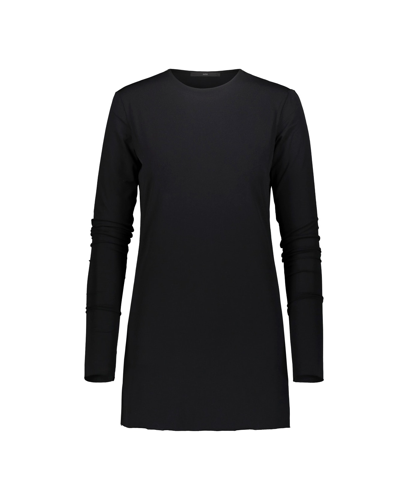 Sapio N°22 Jersey Long Sleves Top - Black