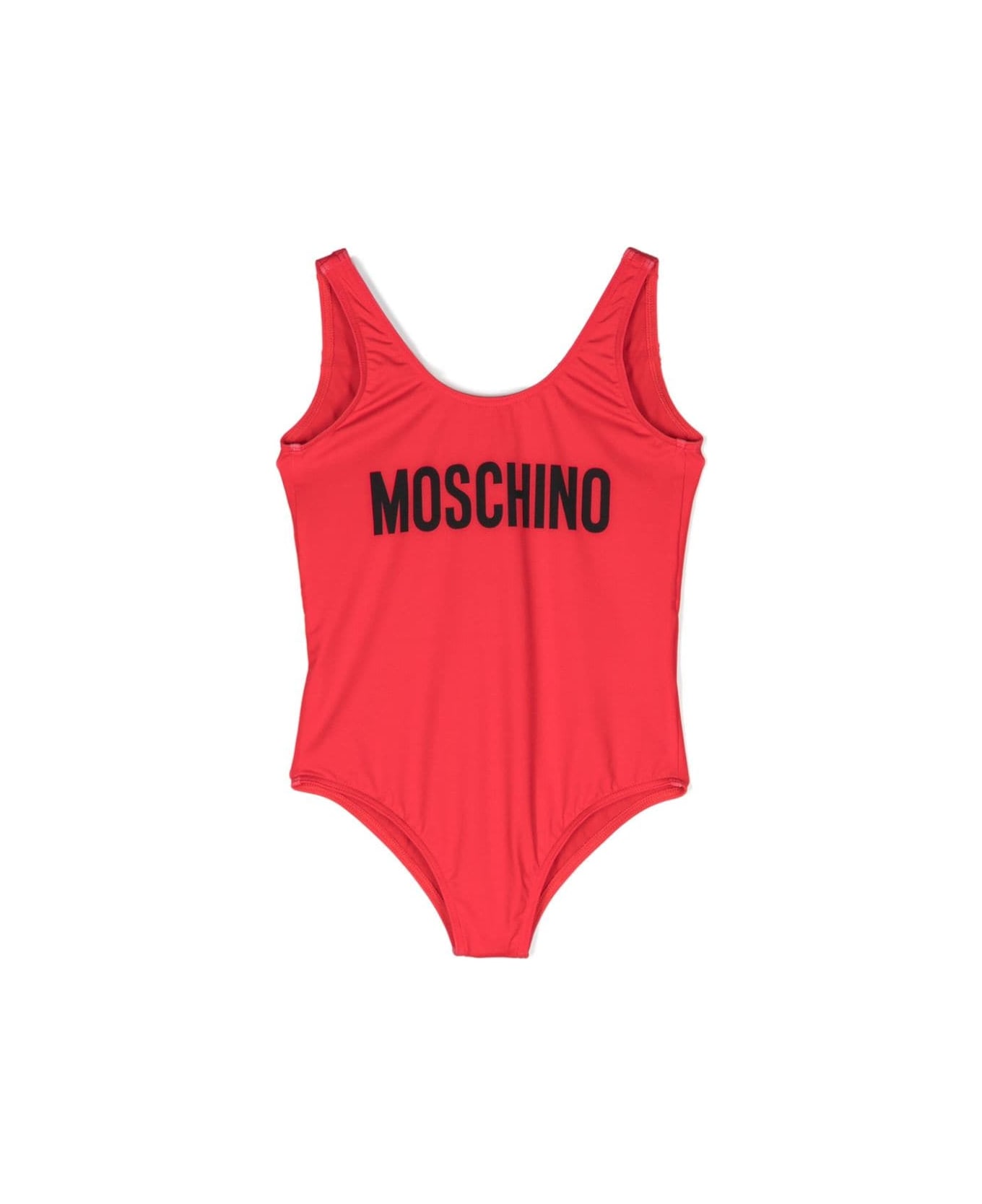 Moschino Costume Con Logo - Red