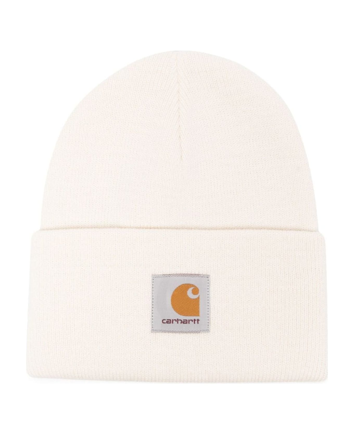 Carhartt Cream White Beanie - Natural