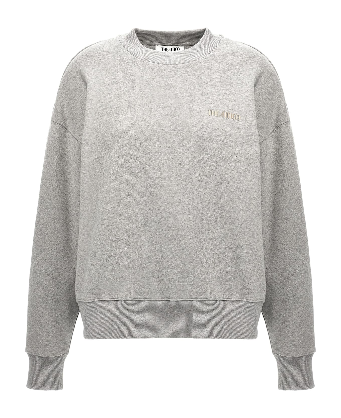 The Attico Logo Sweatshirt - Gray