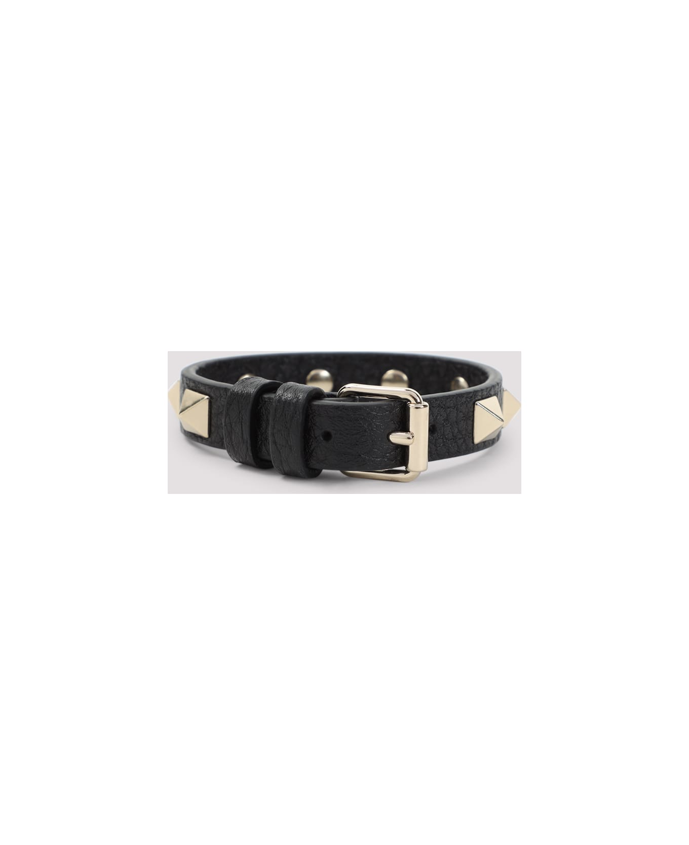 Valentino Garavani Leather Bracelet - No Nero