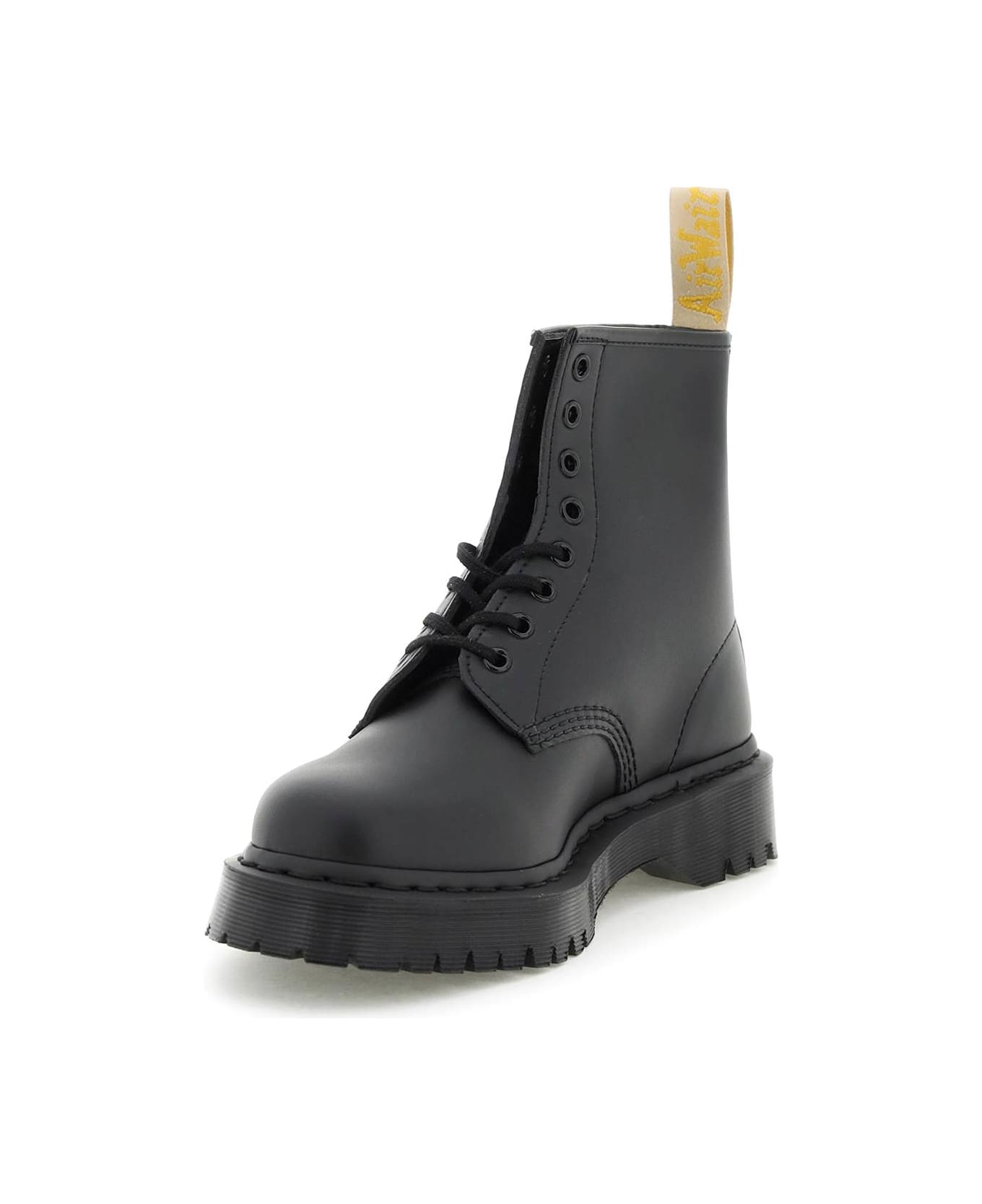 Dr. Martens 1460 Bex Vegan Mono Lace-up Combat Boots - BLACK (Black)