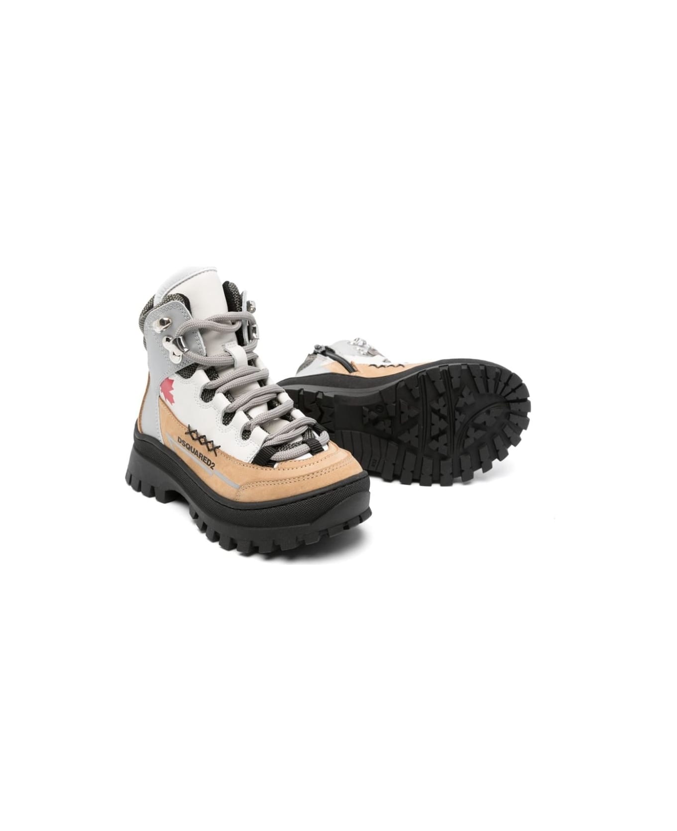 Dsquared2 Sneakers Con Logo - Beige