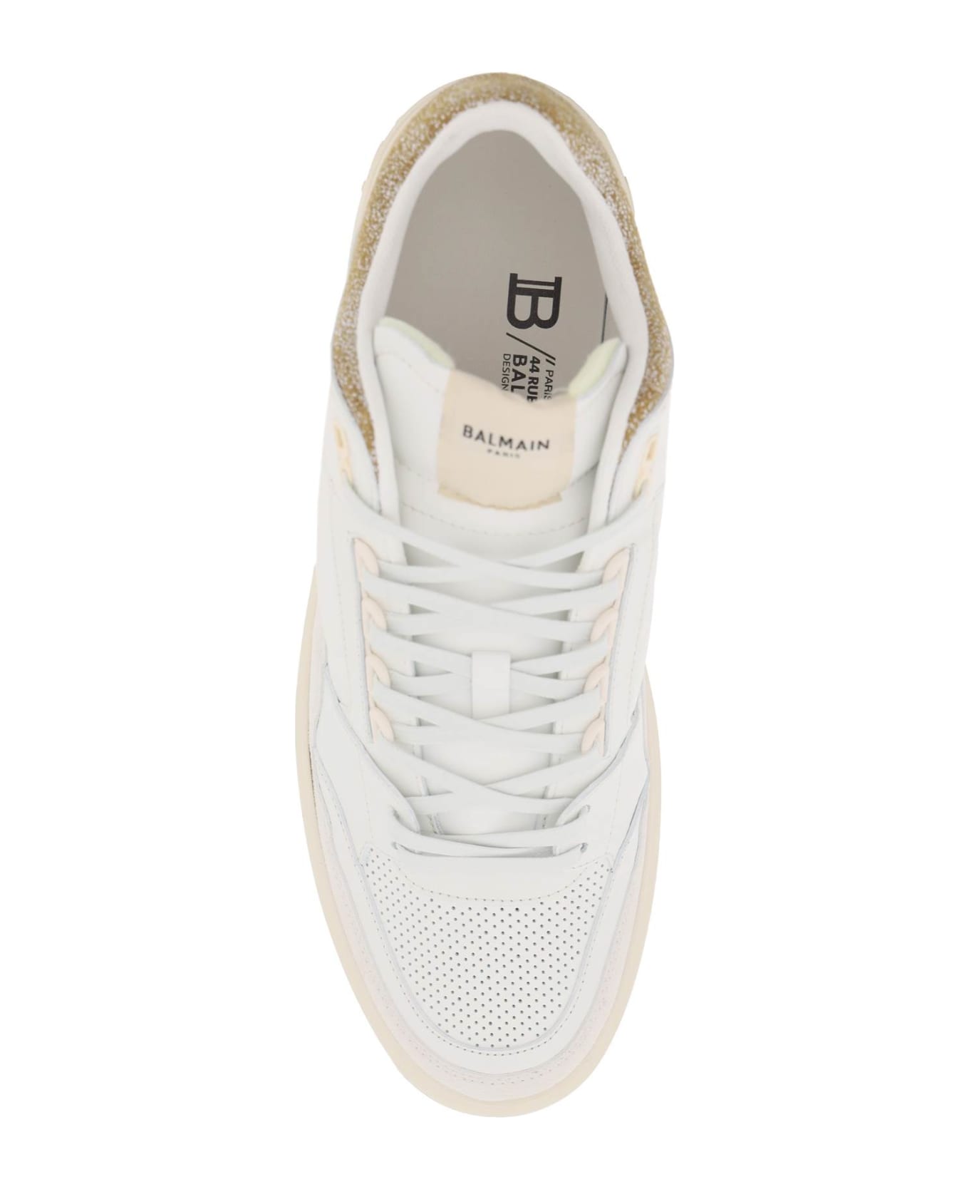 Balmain Sneaker B-court Mid - WHITE スニーカー