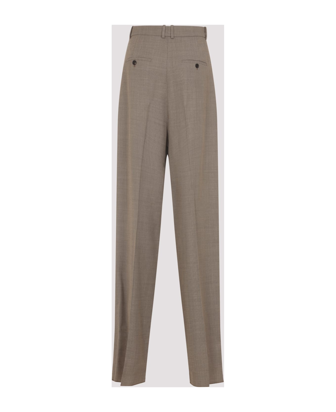 Saint Laurent Tailored Pants - Taupe Beige