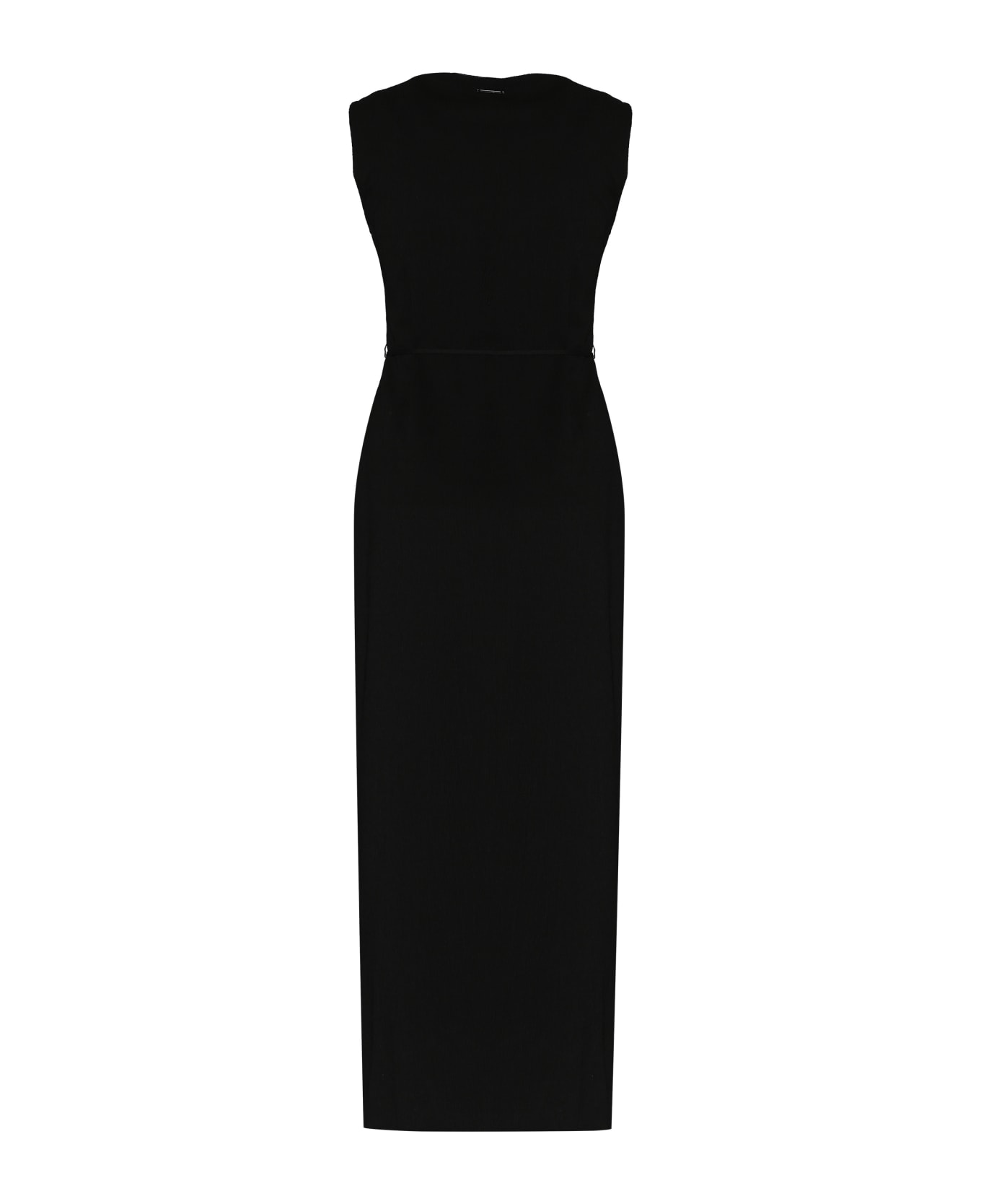 Calvin Klein Crepe Dress - black ワンピース＆ドレス