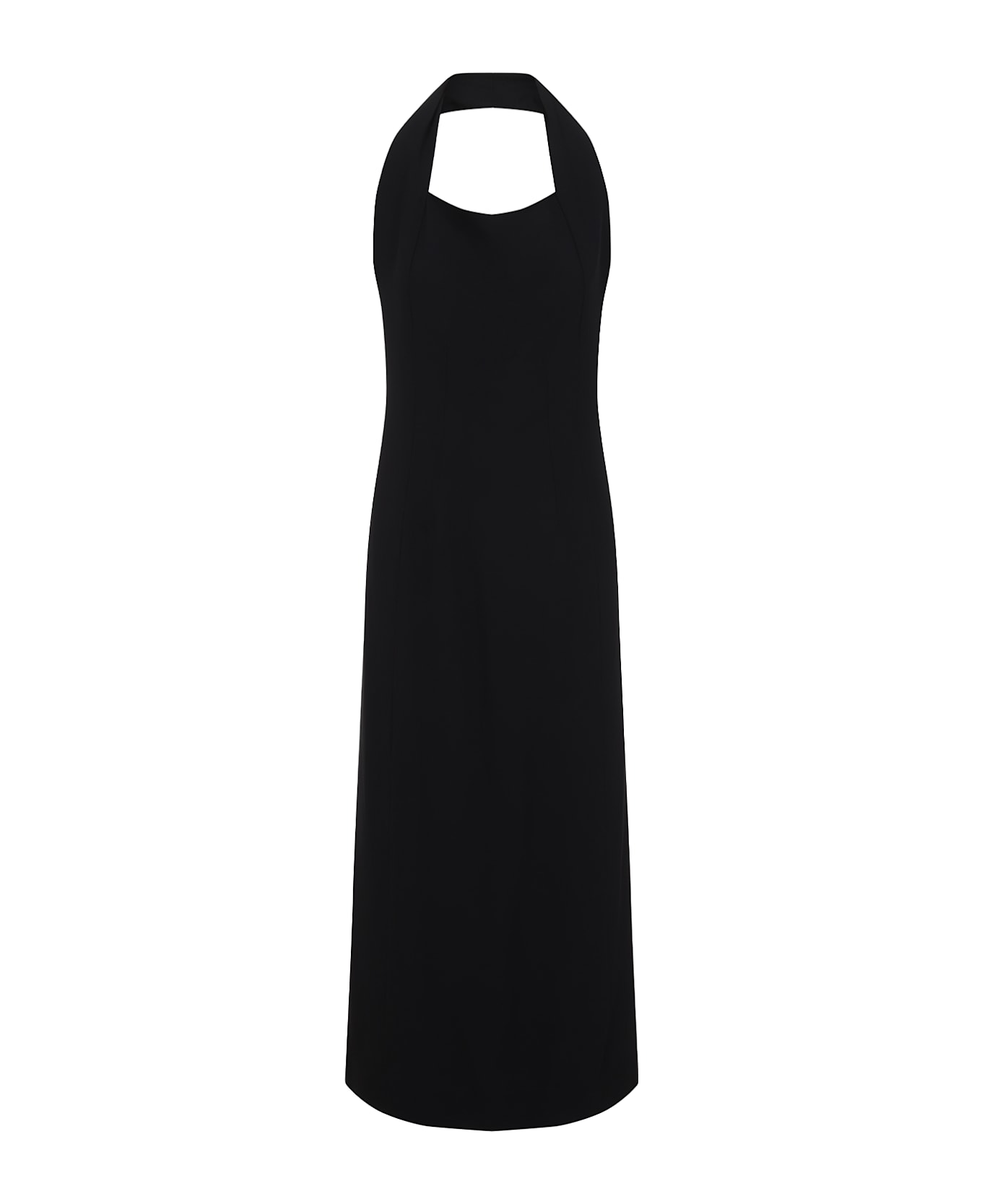 Carven Dr201 Long Dress - Black