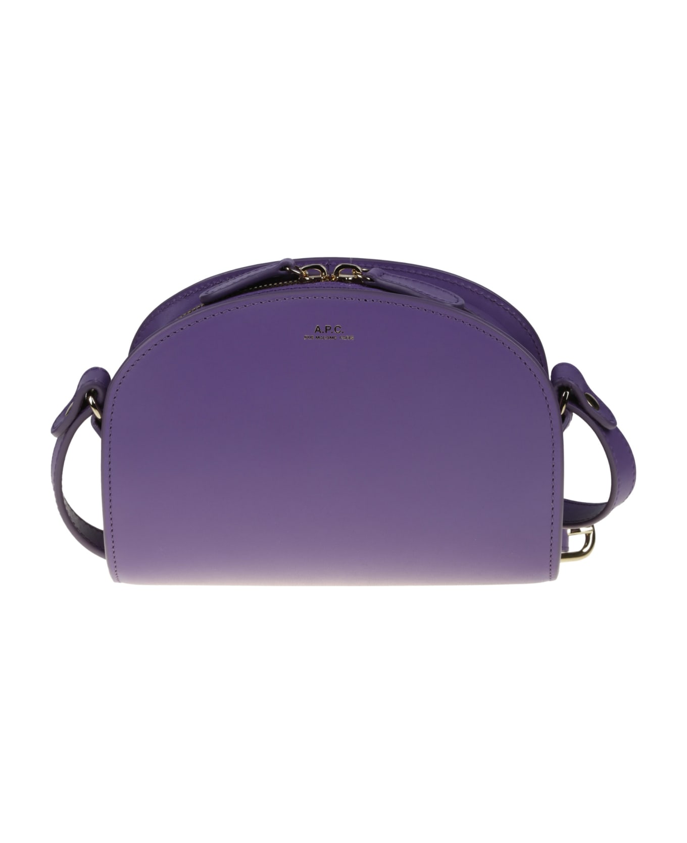 A.P.C. Sac Demi-lune Mini - Hag Deep Purple
