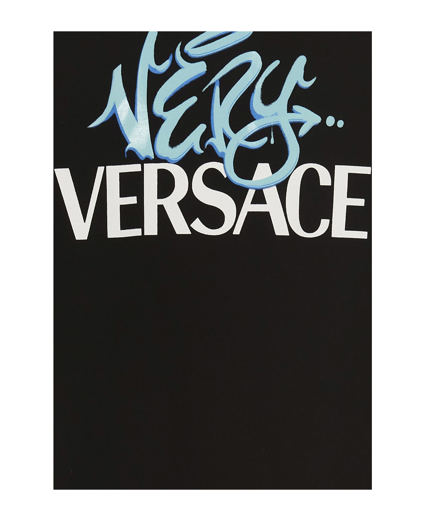 Versace T-shirt 'very Versace' - Black  