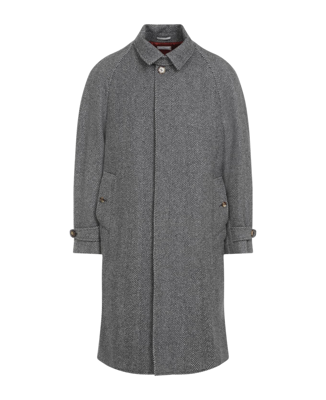 Brunello Cucinelli Long-sleeved Coat - Grey コート