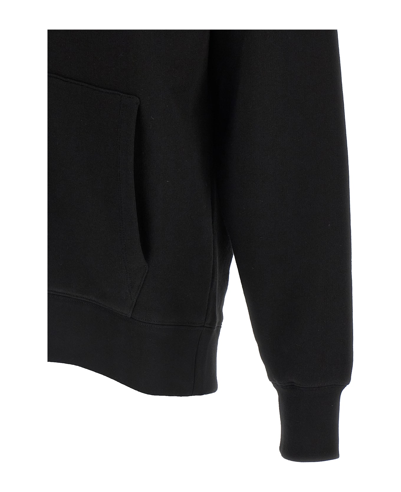 Valentino Garavani Hoodie Vg Patch - Black  