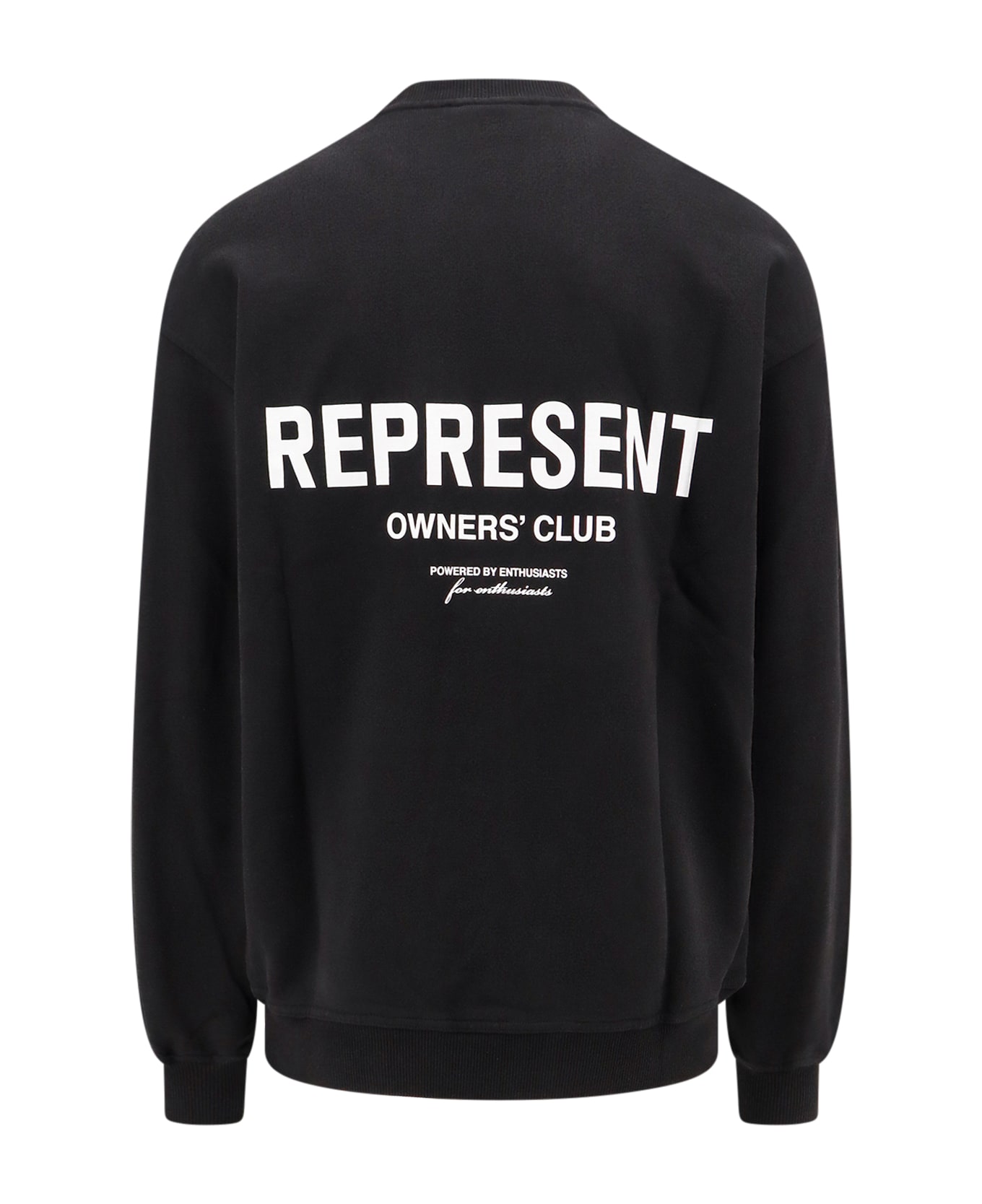 REPRESENT Sweatshirt Fleece - BLACK
