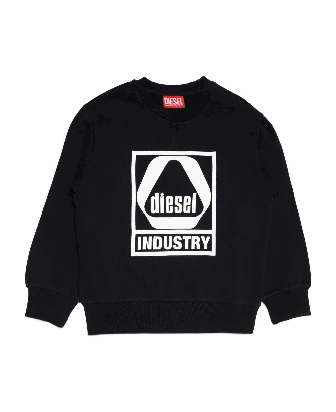 Diesel Sindu Over Sweat-shirt Diesel Crew-neck Sweatshirt With Utility Print ニットウェア＆スウェットシャツ