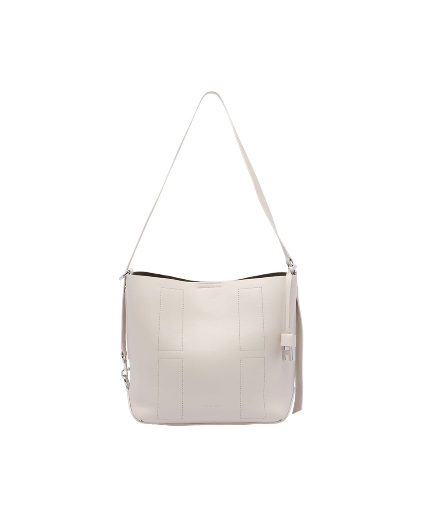Hogan Hocket Hobo Bag - BIANCO MARMO