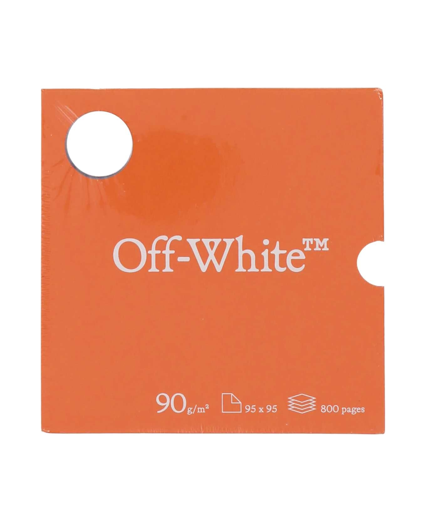 Off-White Meteor Note Cube - ORANGEWHITE