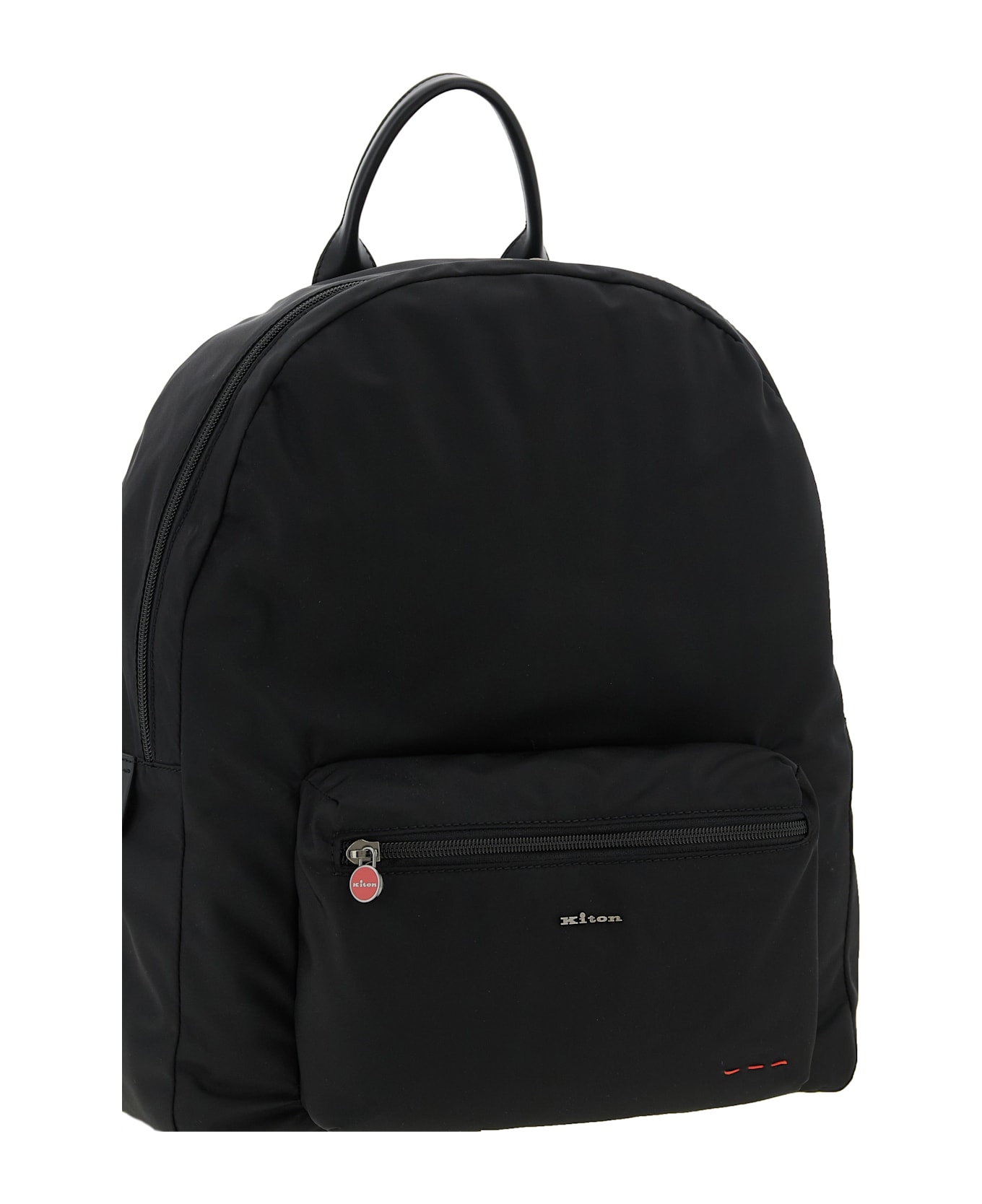 Kiton Nylon Backpack - Black  