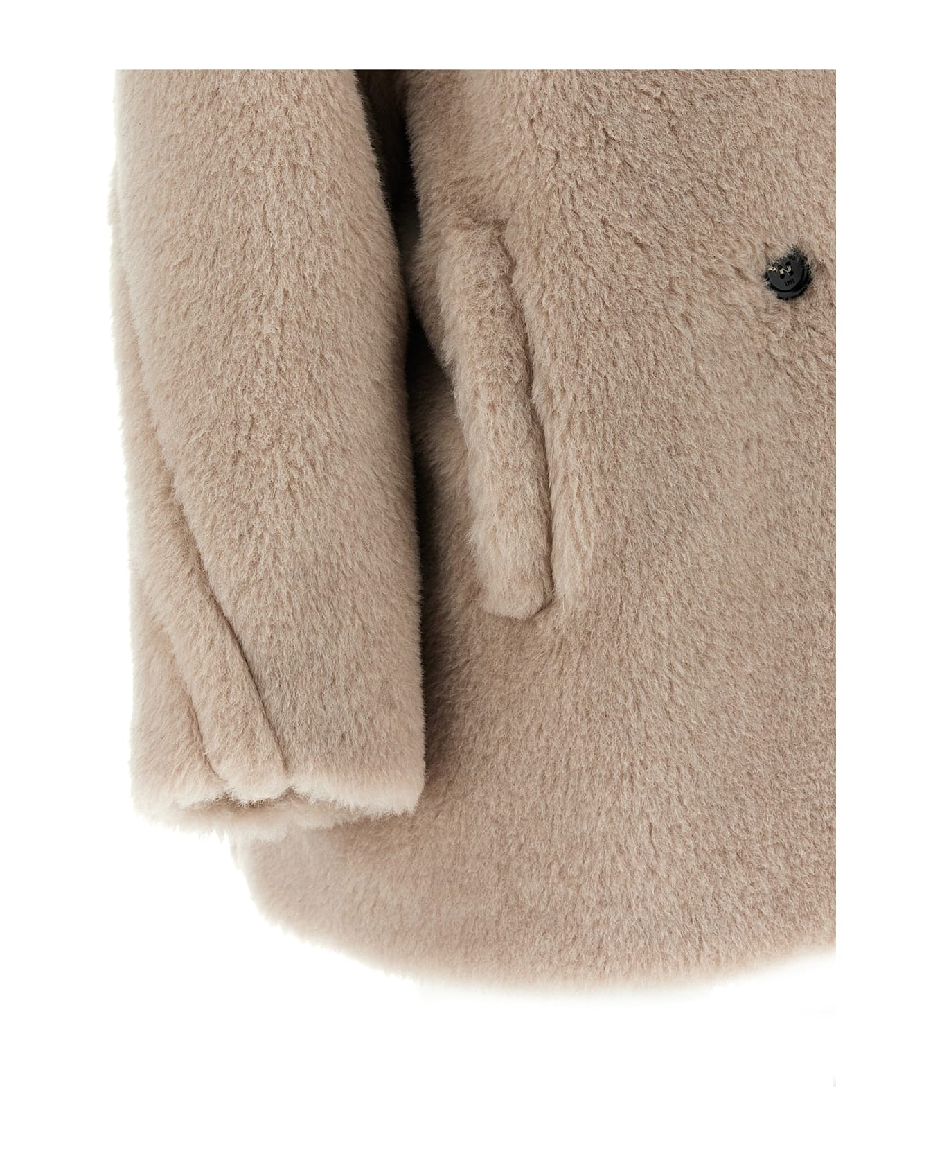 Max Mara 'teddy Bear Icon' Coat - Beige