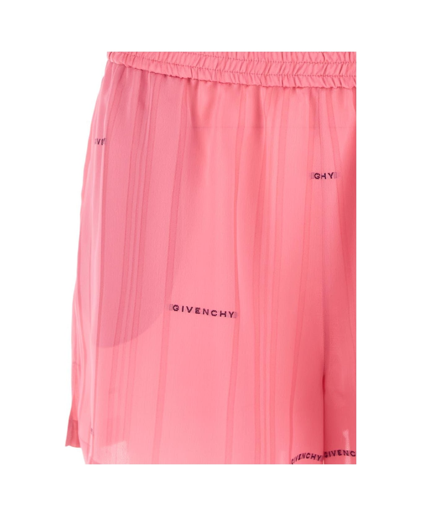 Givenchy Logo Shorts - rose-pink