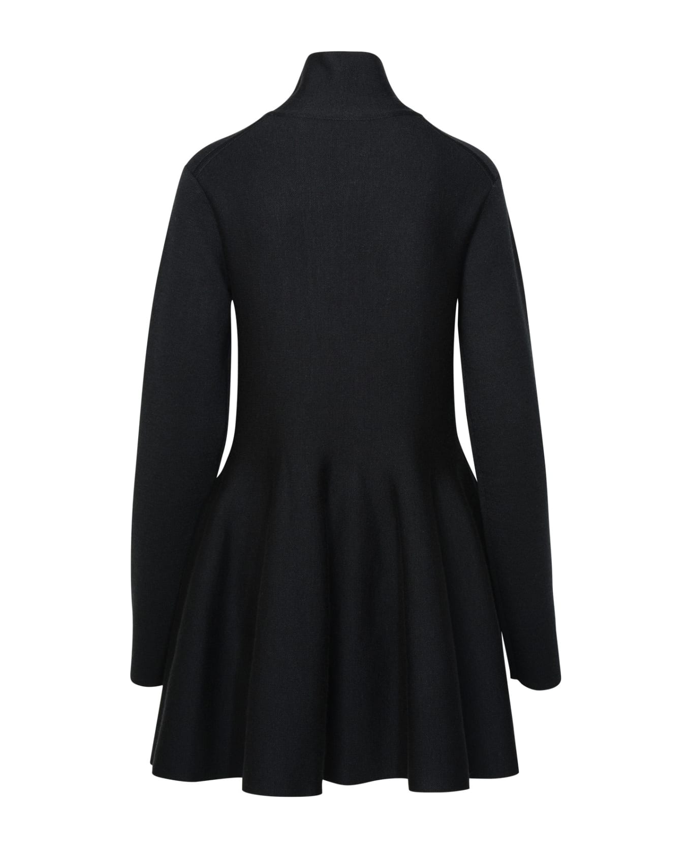 Khaite Black Wool Blend Dress - Black