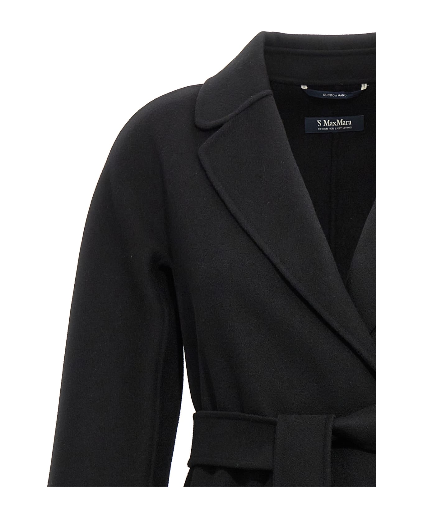 
S Max Mara 
esturia
 Coat - Black  