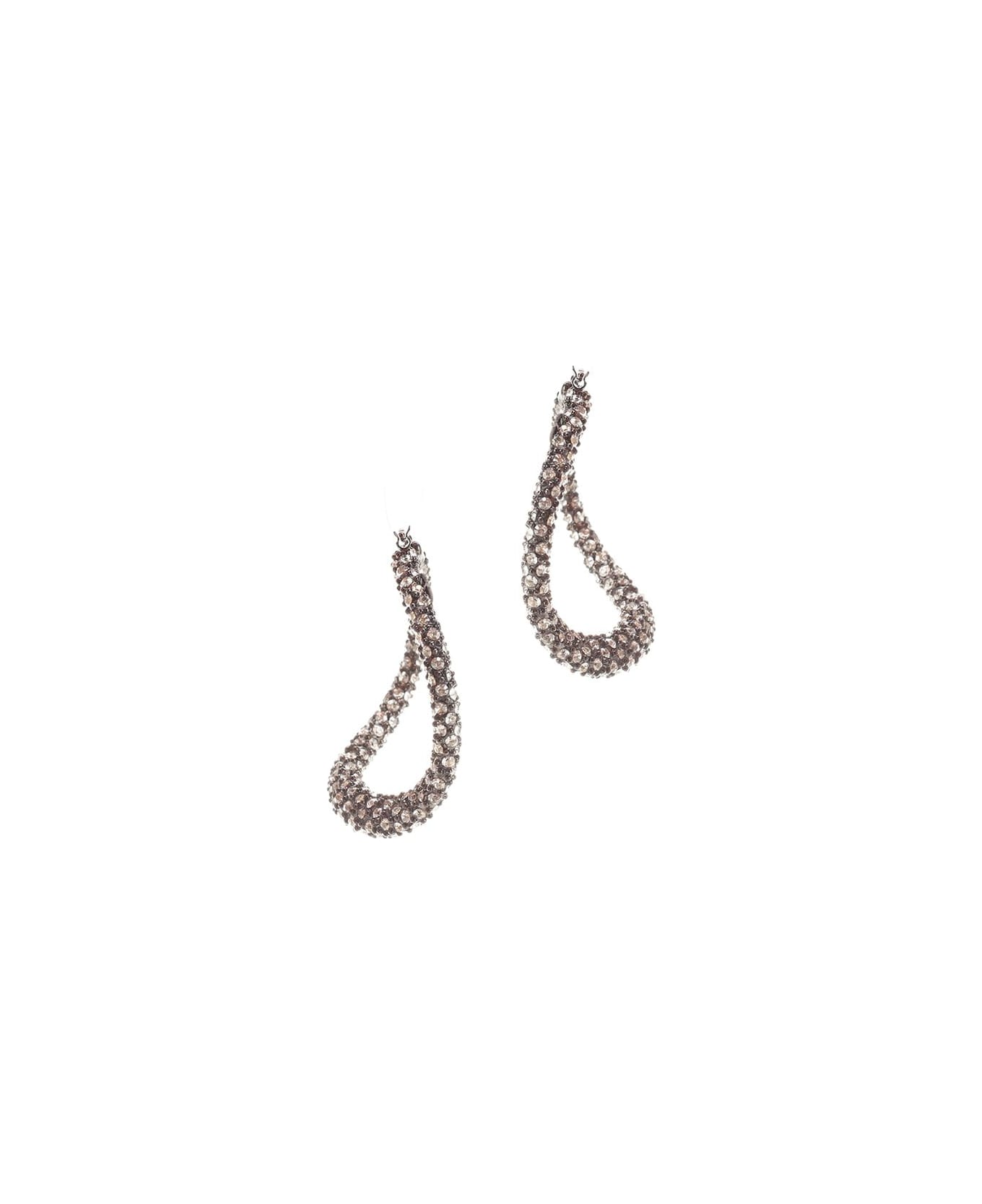 Valentino Garavani "shadowshine" Earrings - Silver