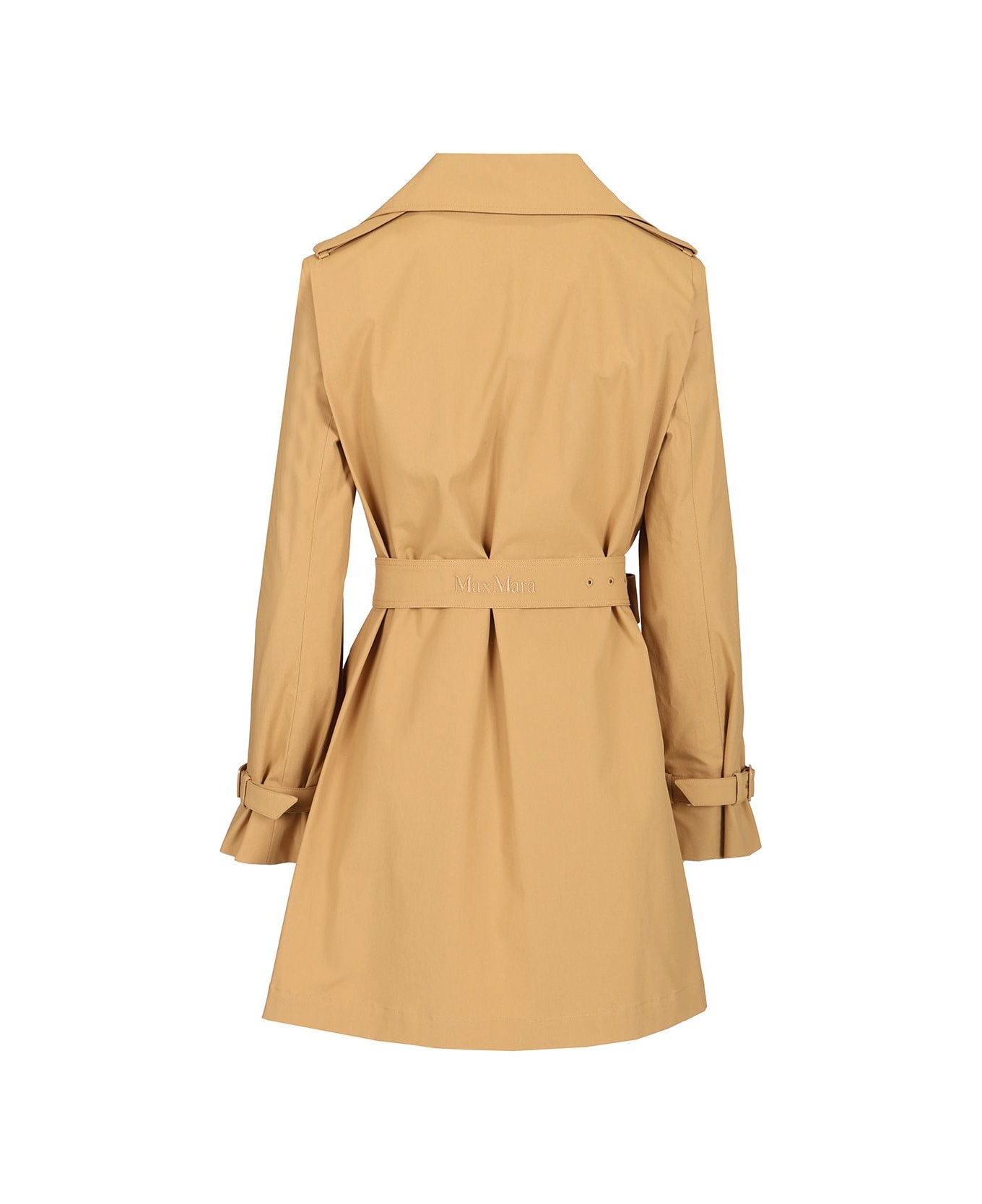 Max Mara Short Trench Coat - Brown