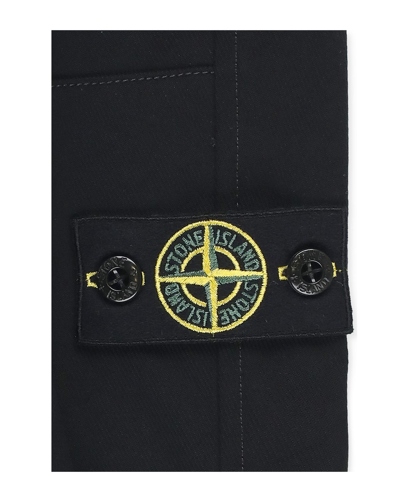 Stone Island Loose Pants - Black