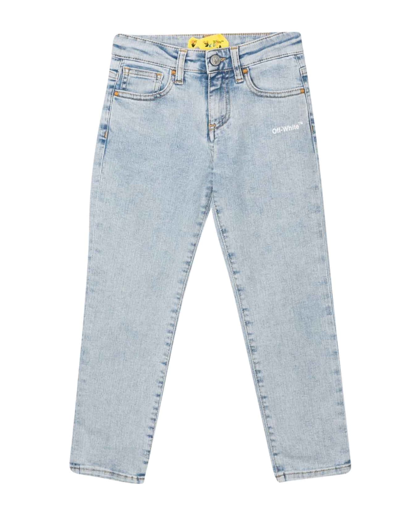 Off-White Blue Jeans Girl - Denim