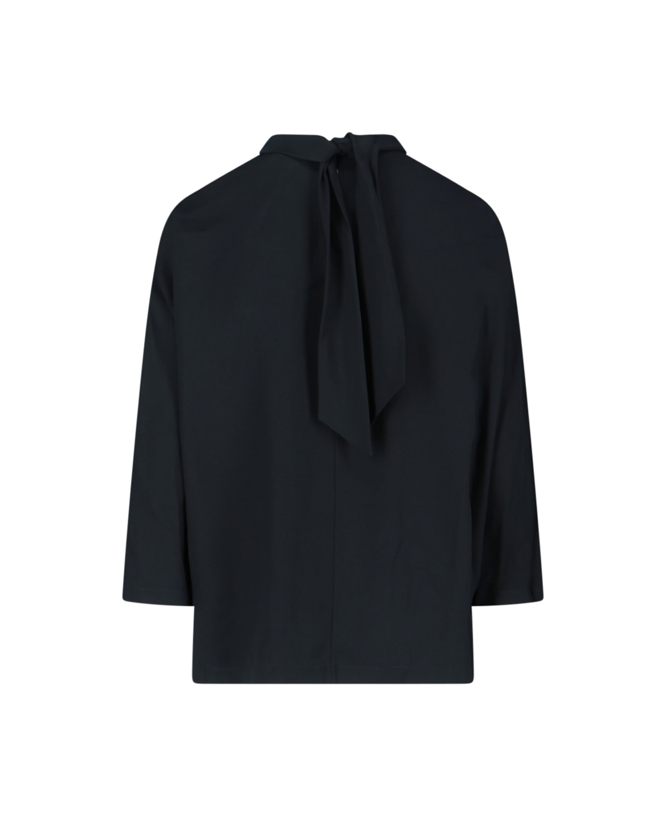 Aspesi Shirt With Bow - Black  