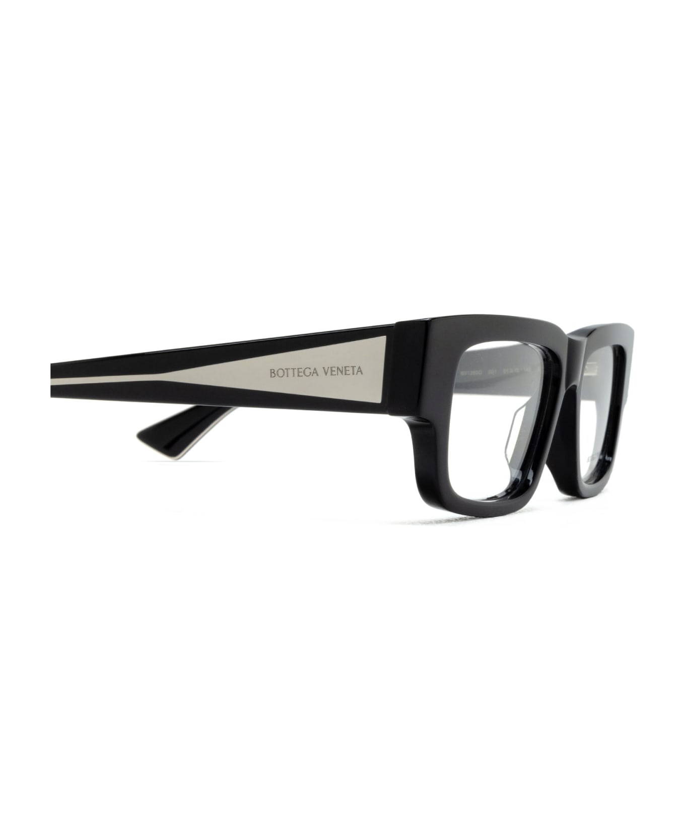 Bottega Veneta Eyewear Bv1280o Black Glasses - Black