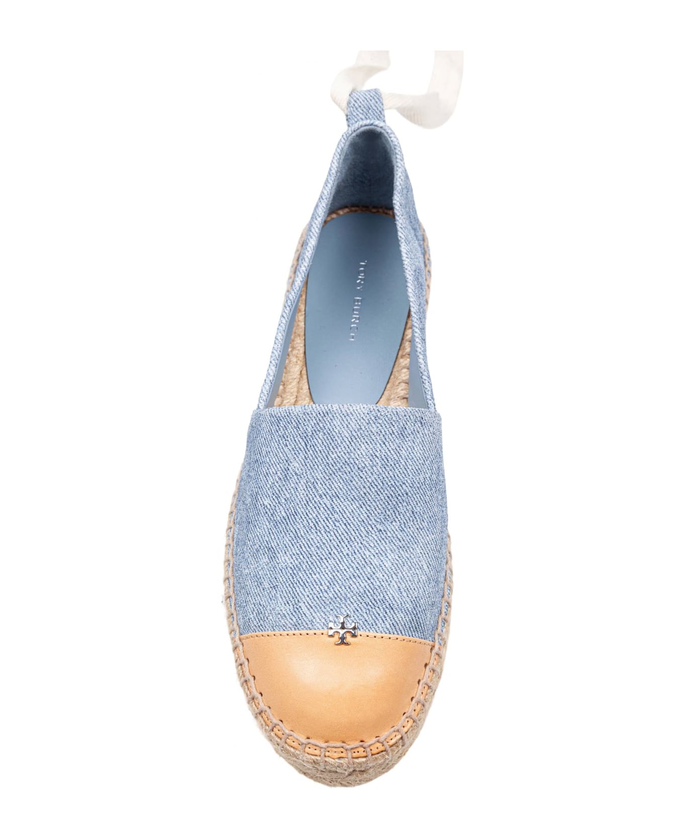 Tory Burch Jeans Espadrilles With Jute Sole - Blue