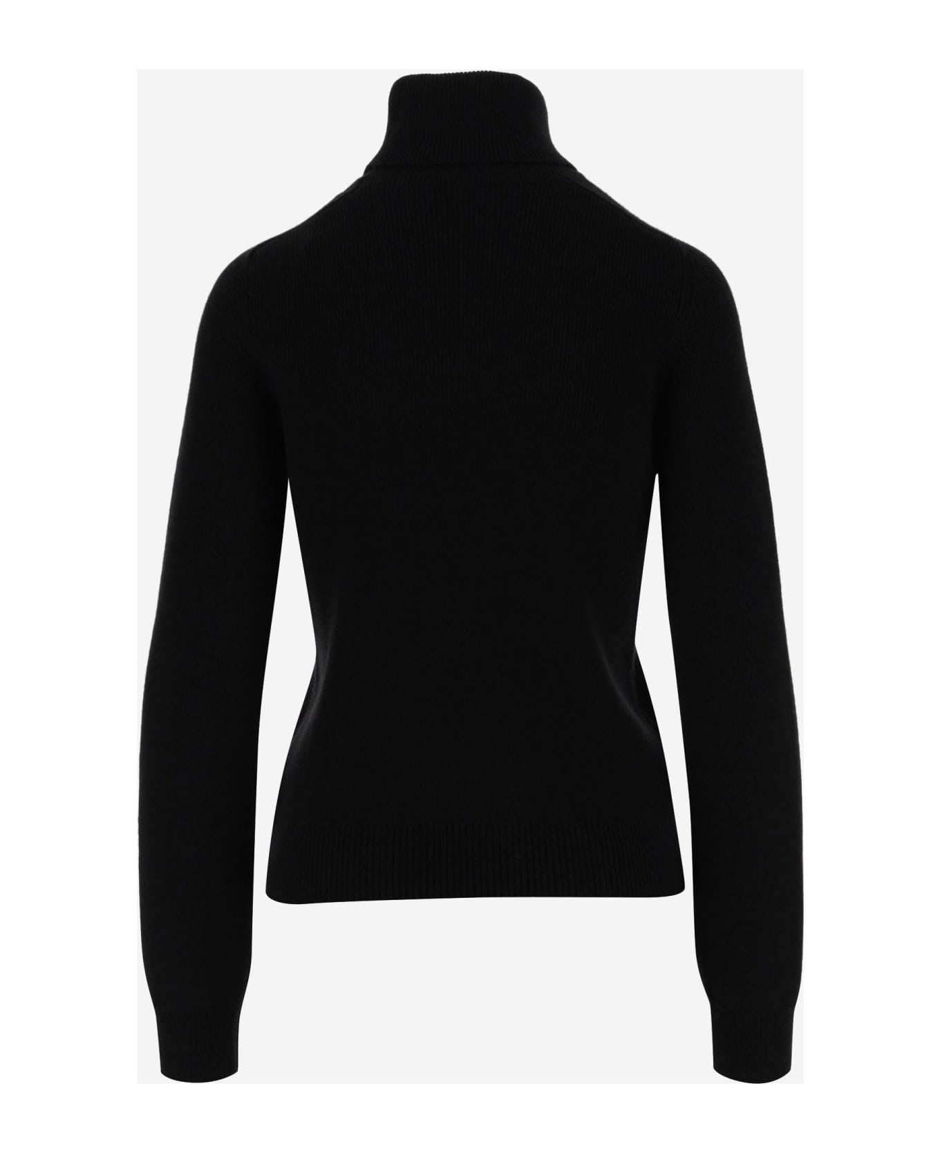 Saint Laurent Turtleneck Sweater - Black ニットウェア