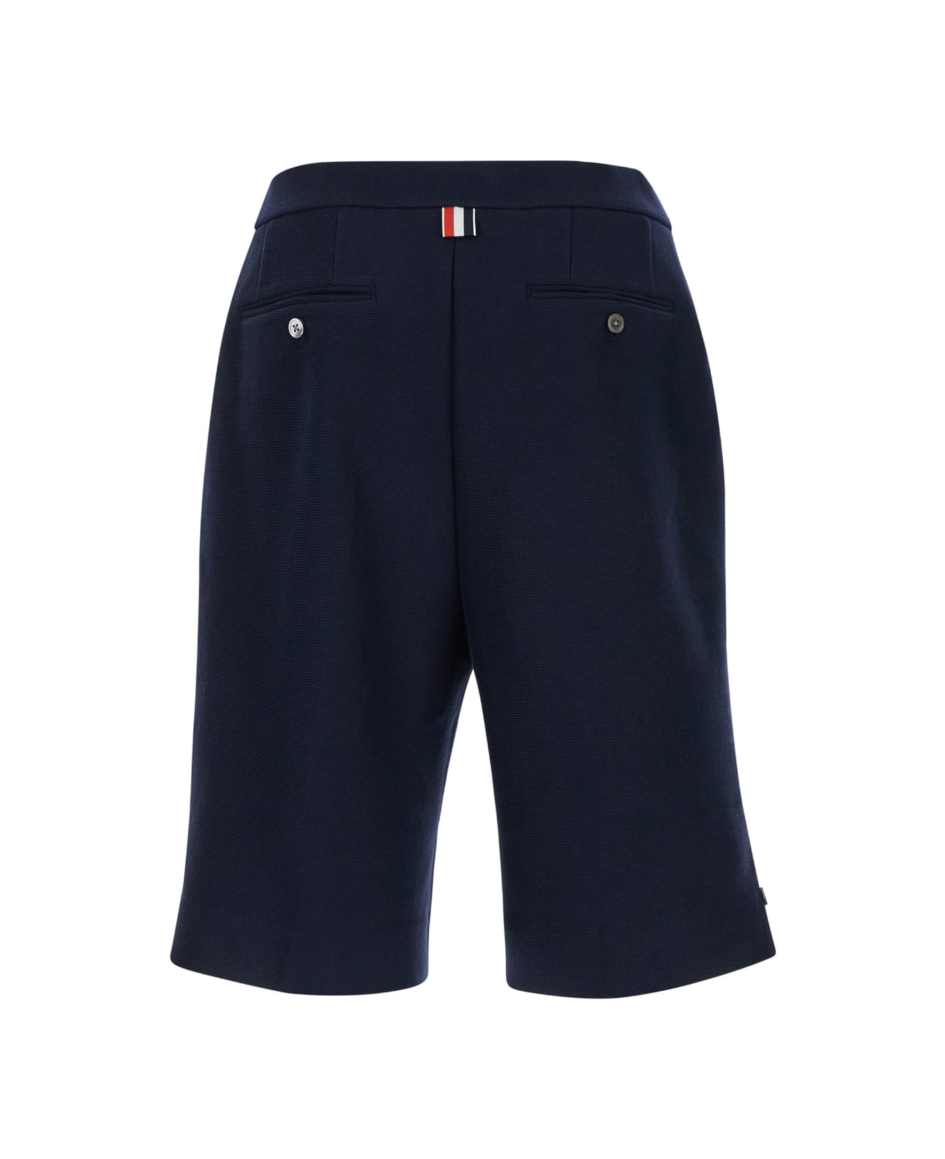 ショートパンツ THOM BROWNE Women Shorts  Burmudas FJQ110AJ0020 415 BLUE Thom Browne Bermuda Shorts Blue Womens Thom Browne