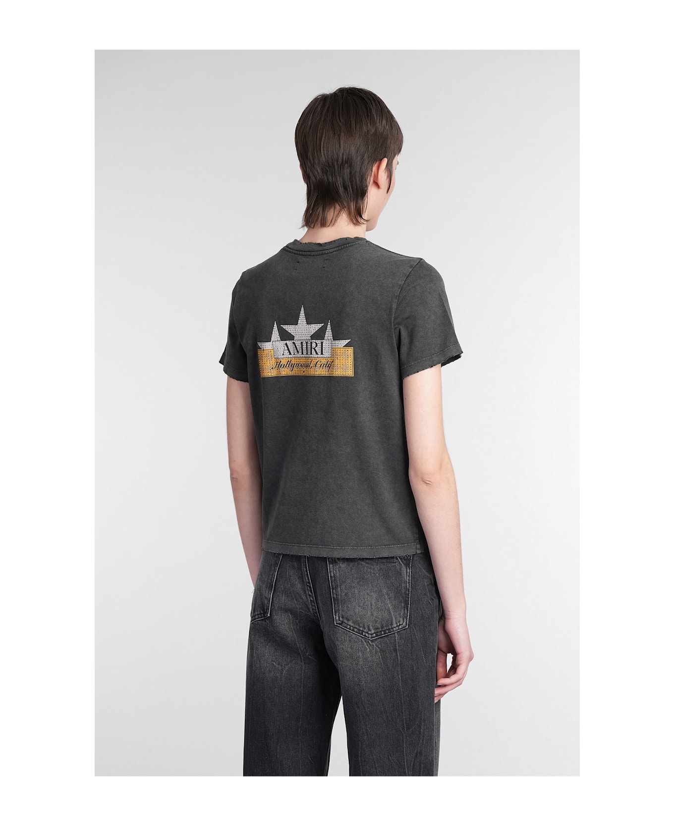 AMIRI T-shirt In Black Cotton - black