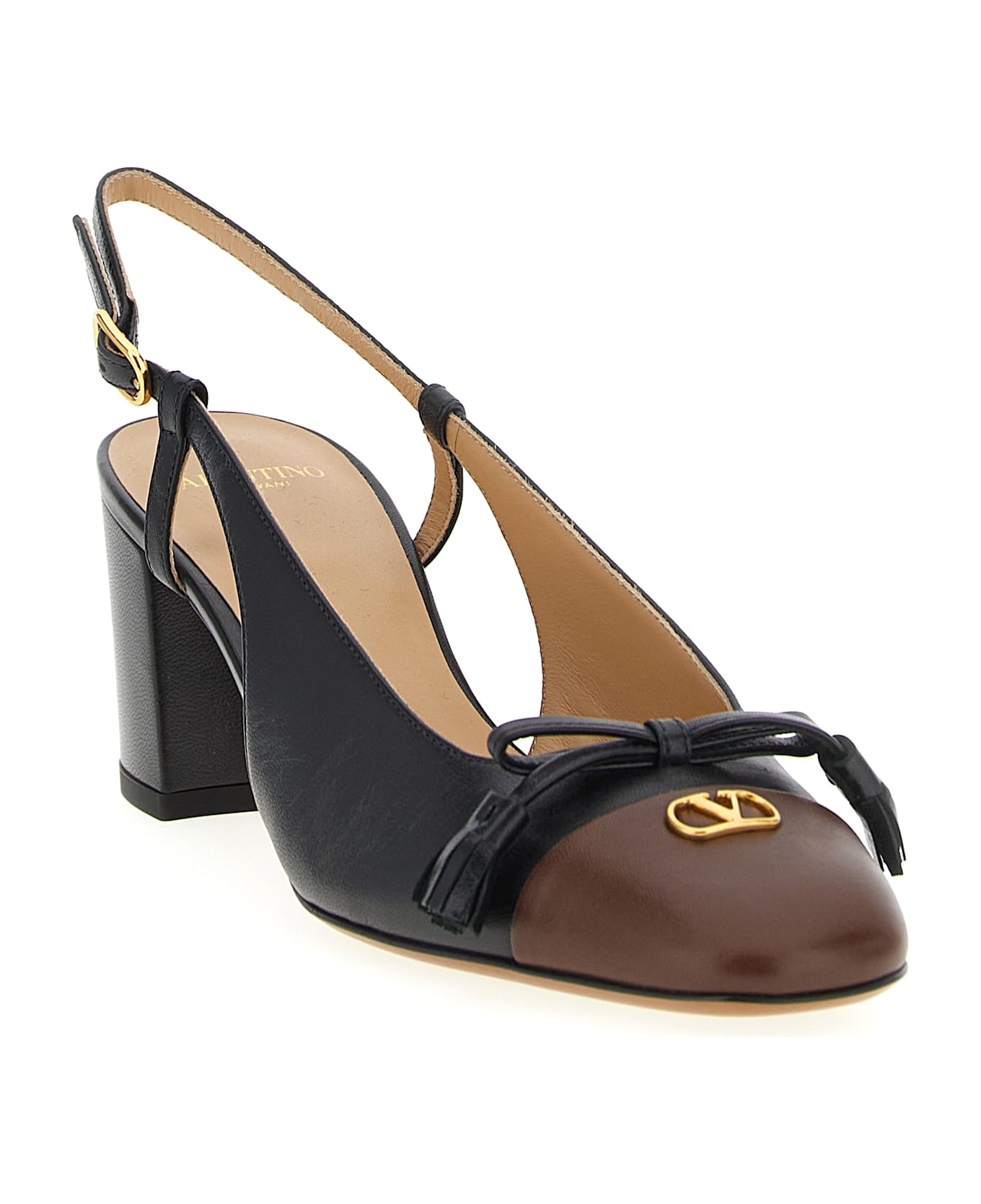 Valentino Garavani 
valet Du Roi
 Slingback - Black  