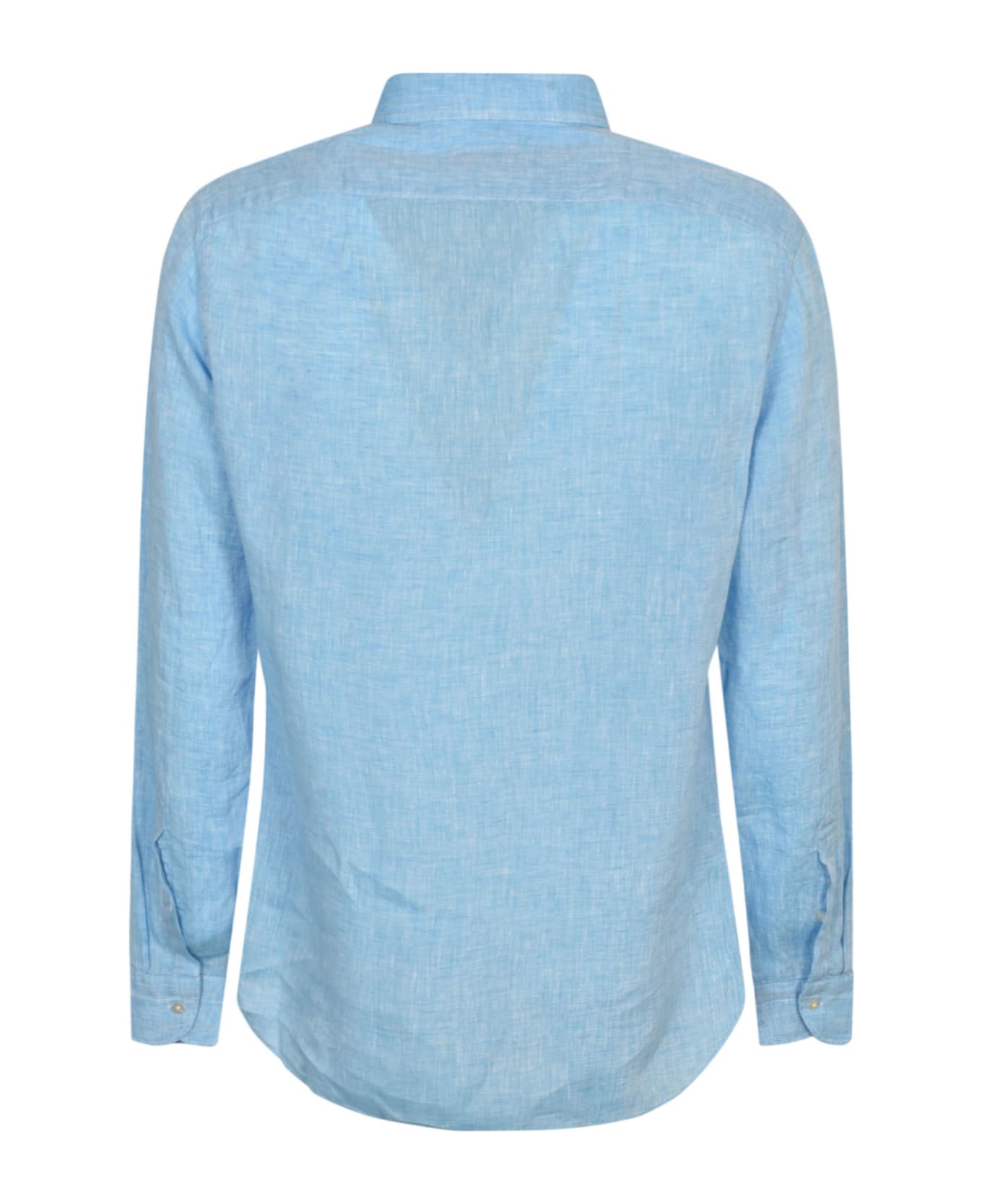 Borriello Napoli Long-sleeved Shirt - Azure