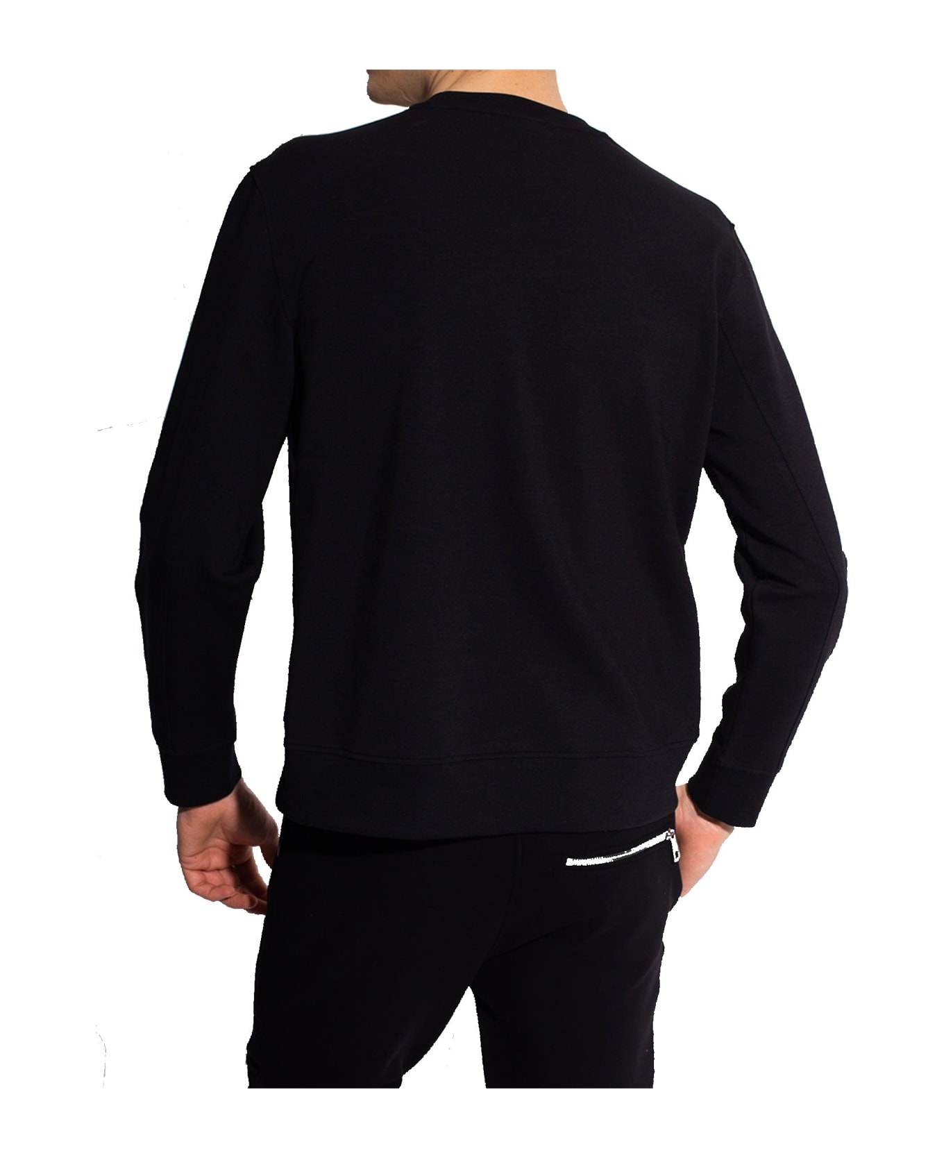 Neil Barrett Logo Sweatshirt - Black